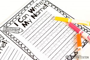 Free Name Writing Printable-8 - Mrs. Jones Creation Station