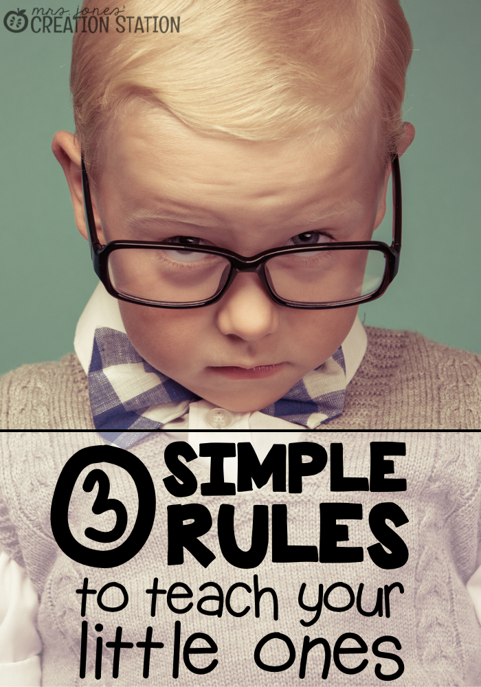 3 Simple Rules to Teach Your Little Ones 