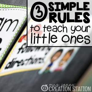 3 Simple Rules to Teach Your Little Ones