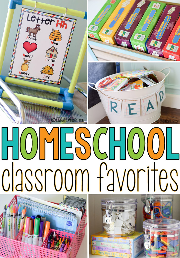 Homeschool Classroom Favorites