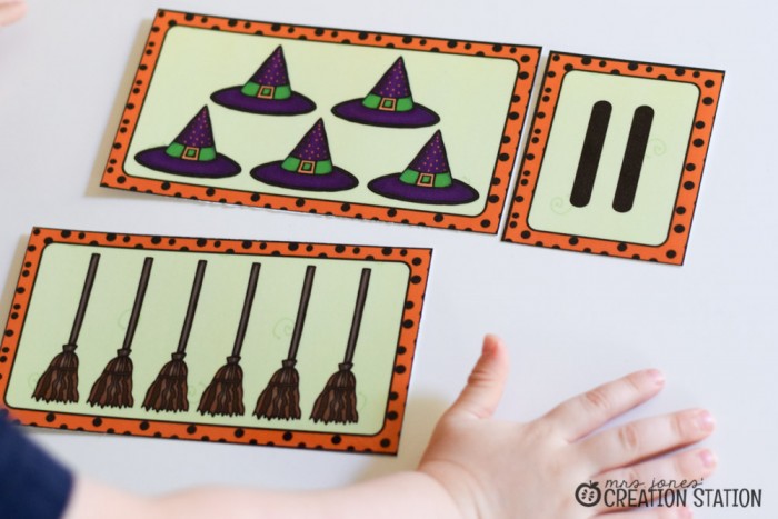 Halloween Math - Counting and Simple Addition