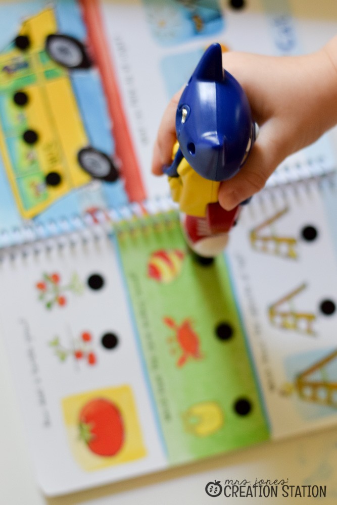Hot Dots are a self-checking engaging tool to little learners.