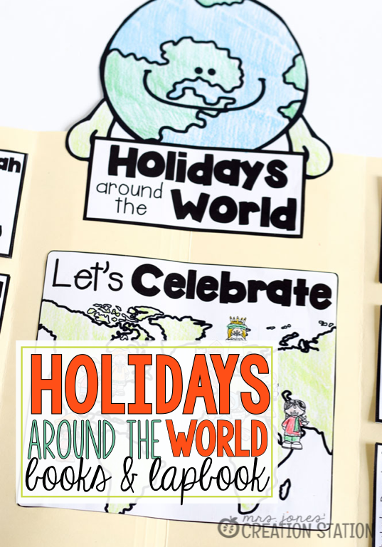 Holidays Around the World Lapbook -MJCS 