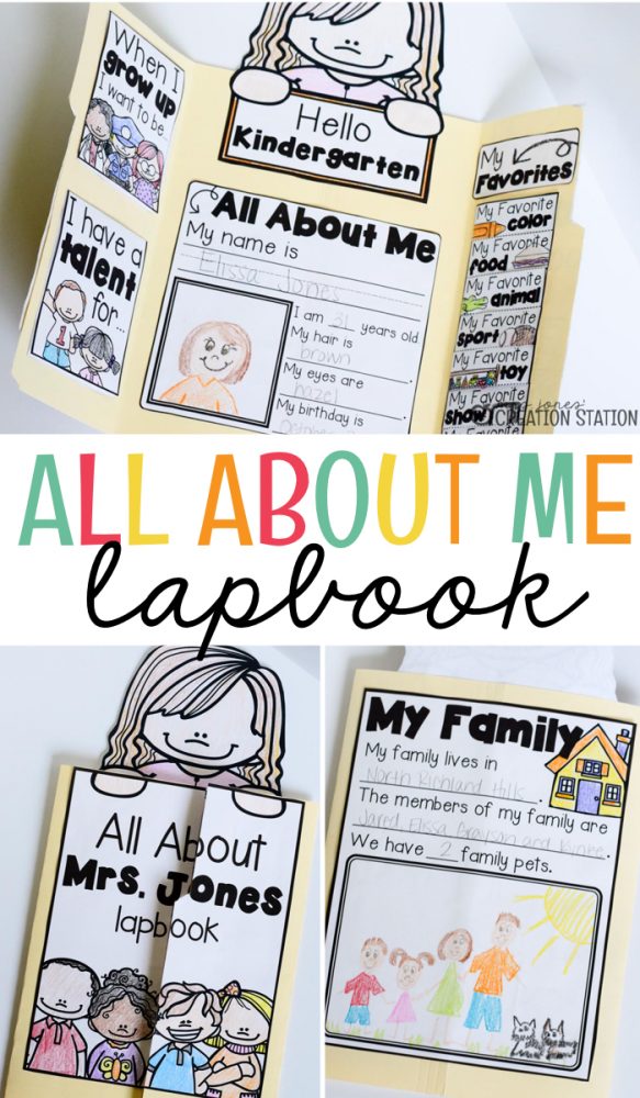 All About Me Lapbook