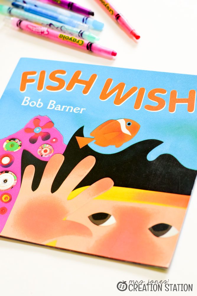 Fish Wish Ocean Theme Writing Activity