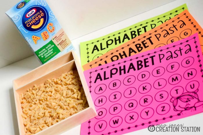 Alphabet Activity Matching Letters