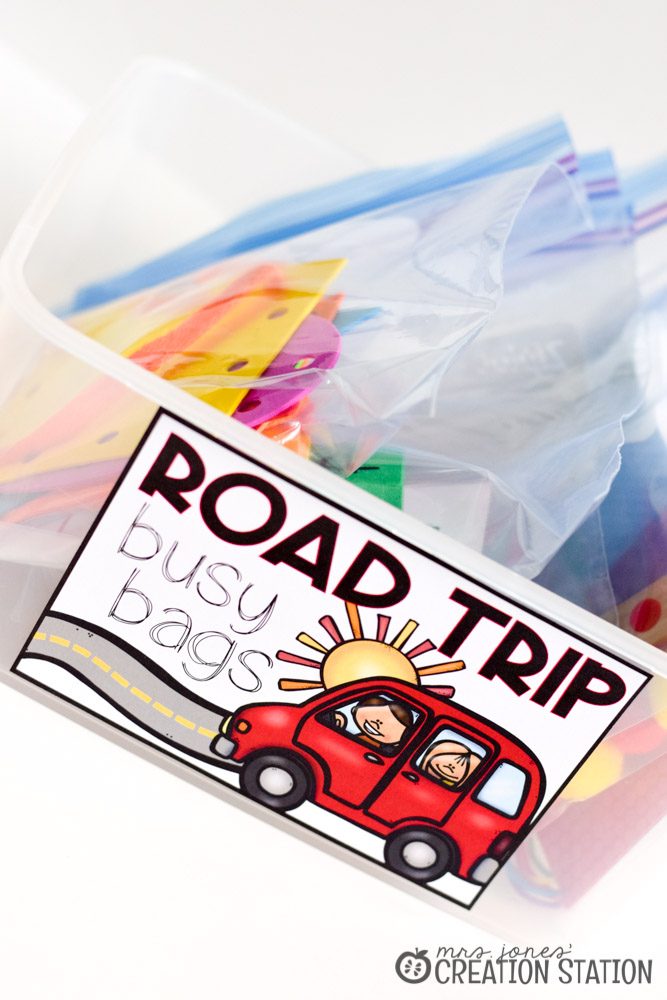  Road Trip With Kids Busy Bag Ideas