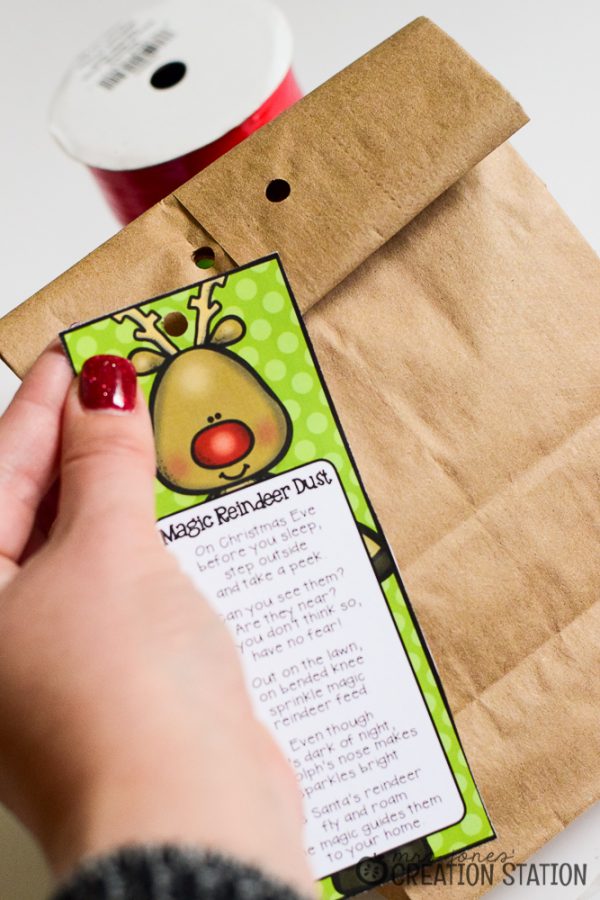 Reindeer Feed Free Printable - Mrs. Jones Creation Station
