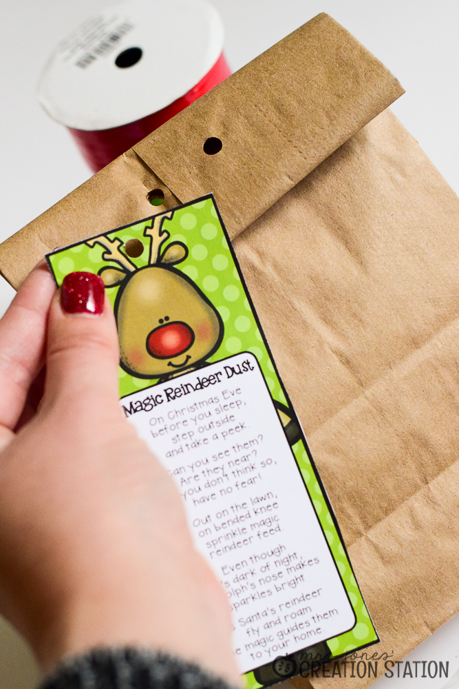 Reindeer Feed Free Printable - Mrs. Jones Creation Station