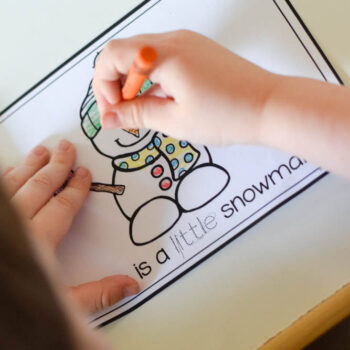 Little Snowman Printable Book - Mrs. Jones Creation Station