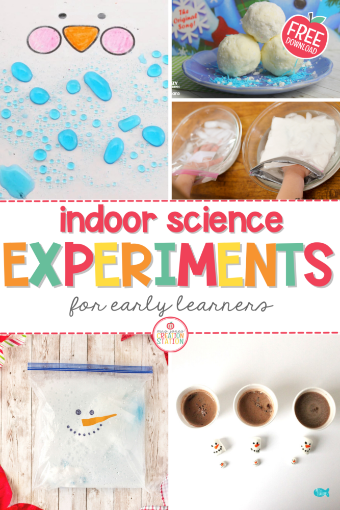 Indoor Science Experiments for Little Learners