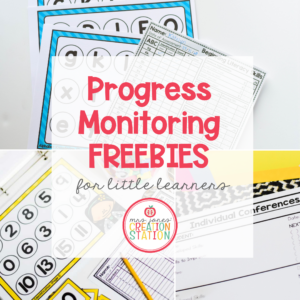progress monitoring in the early elementary classroom for math, literacy and reading