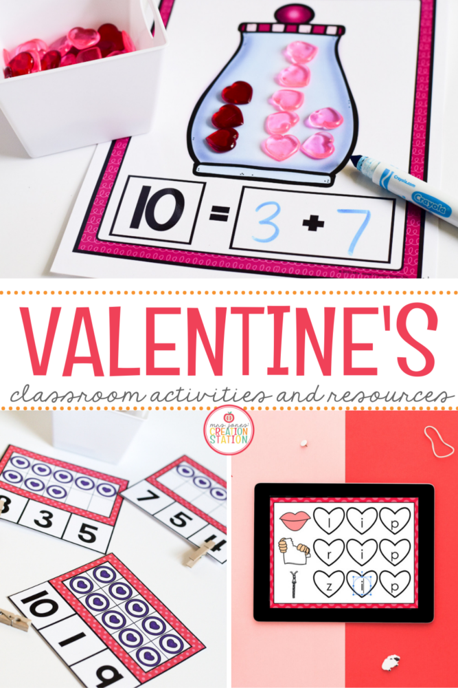 Valentine's Day activities for early learners.